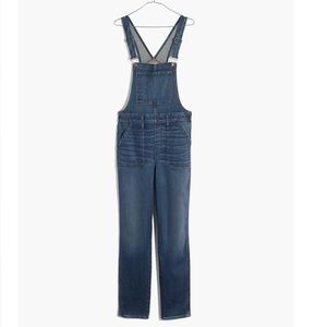Madewell Stovepipe Overalls in Lorton Wash Size XL